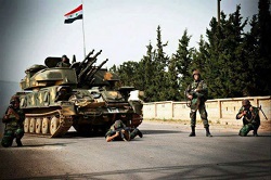 تسلط ارتش سوریه بر روستای استراتژیک «رسم النفل»